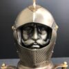Nikka Western Armor Knight Armor Antique Vintage 甲冑 騎士 酒套音樂盒